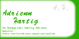 adrienn hartig business card